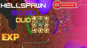 Hellspawn e Plaguesmith Yalahar Hunt EK/ED #tibia