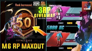 M6 Royal Pass Max Out + M7 Royal Pass Giveaway Announcement | VI GAMING |