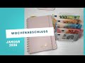 ❄️ 3. Wochenabschluss Januar 2026 ❄️ hohe Ausgaben 🫣 die 52 Wochen Challenge wird gestartet 💪