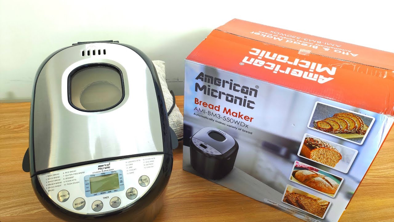 American Micronic Atta Bread Maker Review Best Bread Maker Machine in