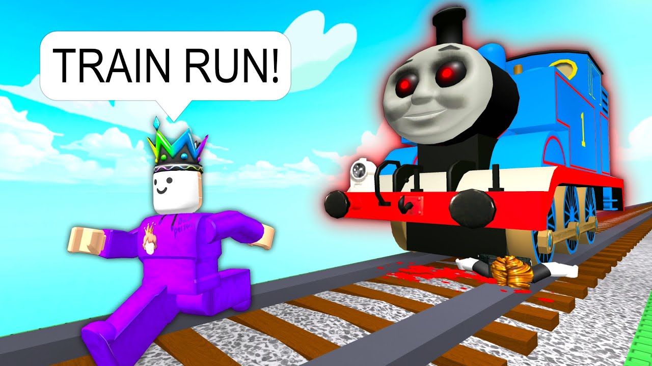 Thomas Train CHASES Me BUT I Can't Get FAST Enough