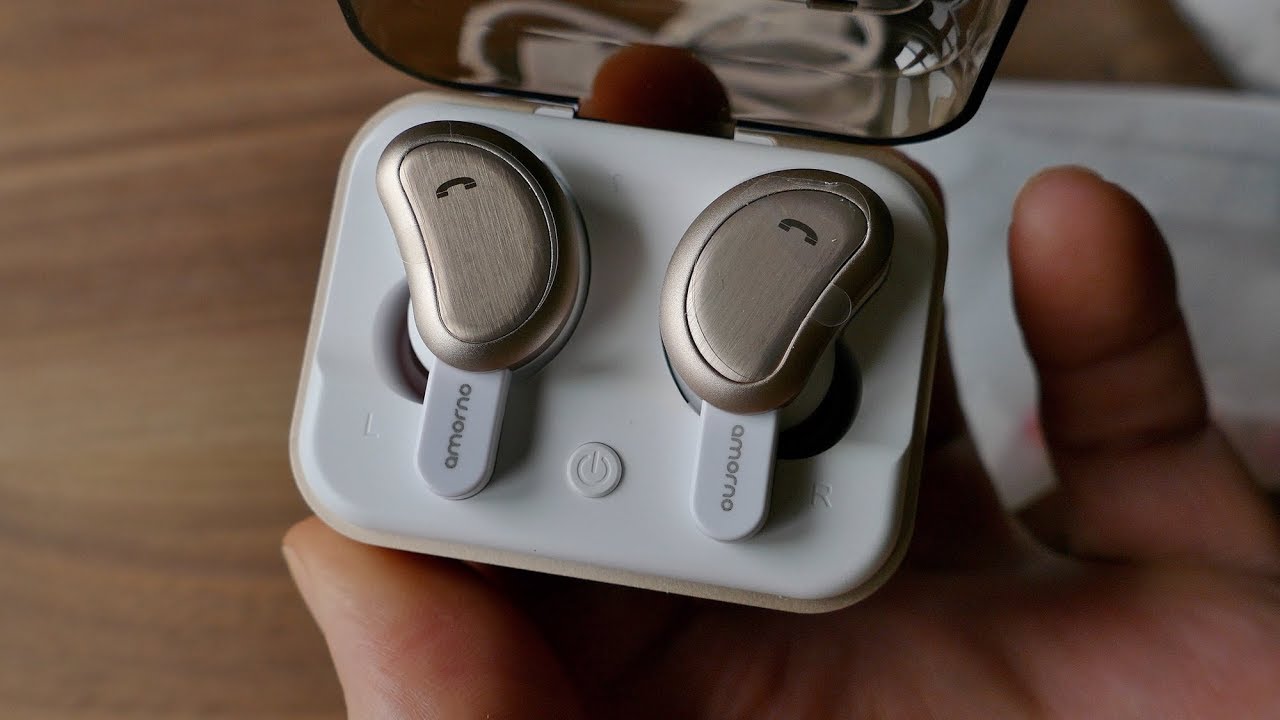 AMORNO True Bluetooth Headphones in 4k 