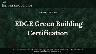 EDGE Green Building Certification - Maílis Carrilho