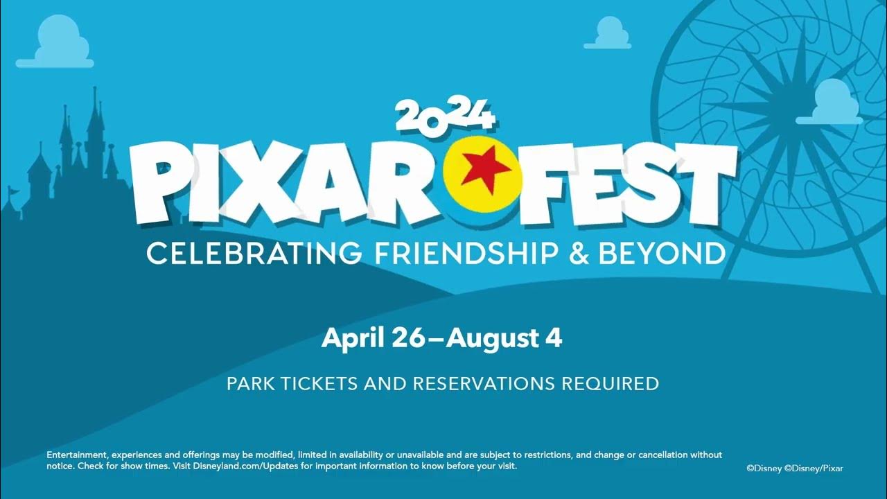 Celebrate friendship and beyond with a Special So Cal Ticket at Pixar Fest at the Disneyla - This is a limited-time celebration you won’t want to miss. The party starts April 26, 2024 and lasts through August 4, 2024. So this year, go for laughter. 