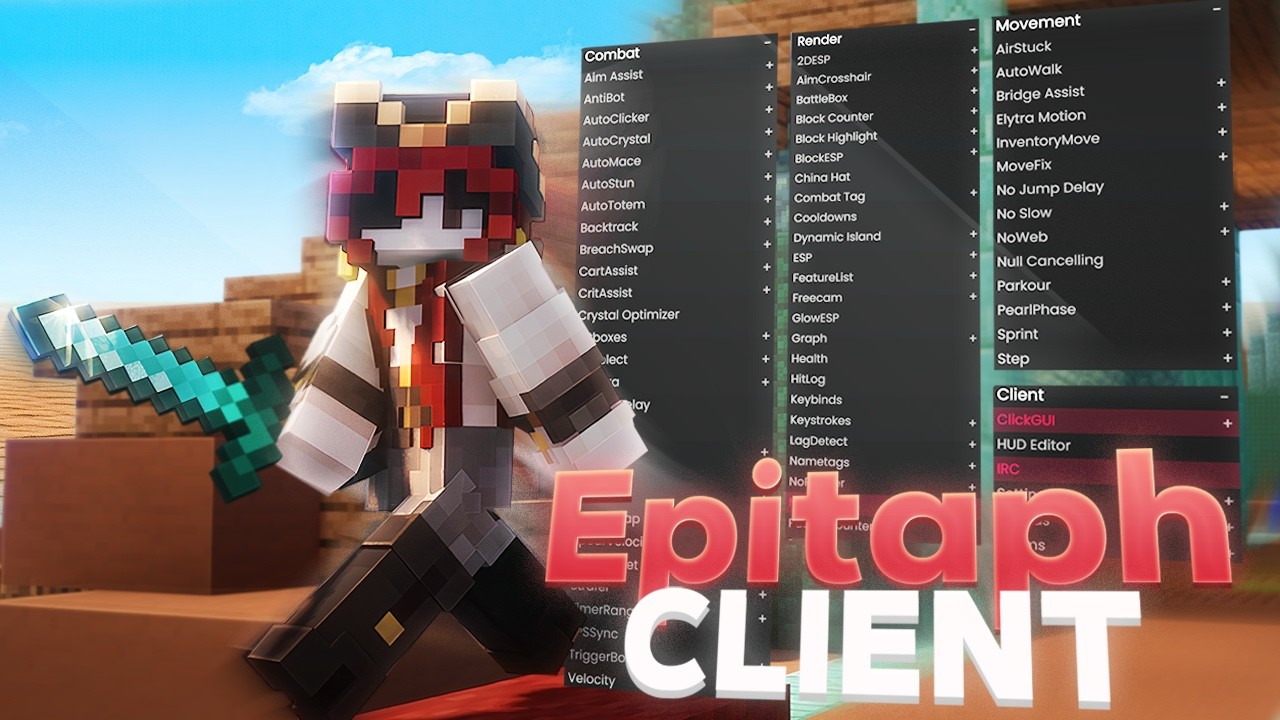 NEW 1.21.11 Hack Client: Epitaph Client for Minecraft Java (2026) - YouTube