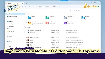 Bagaimana Cara Membuat Folder pada File Explorer? | Contoh Soal Folder dan File | Informatika SMP