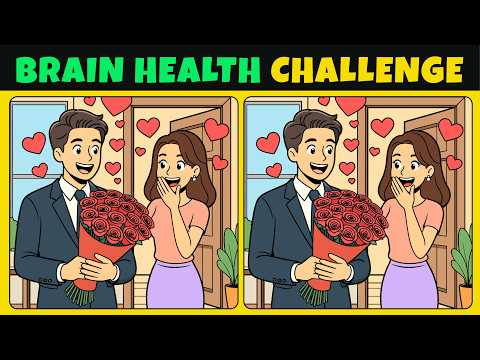 [Find the Difference Brain Training] Use your sharp eyes and brain to solve this puzzle Challenge!