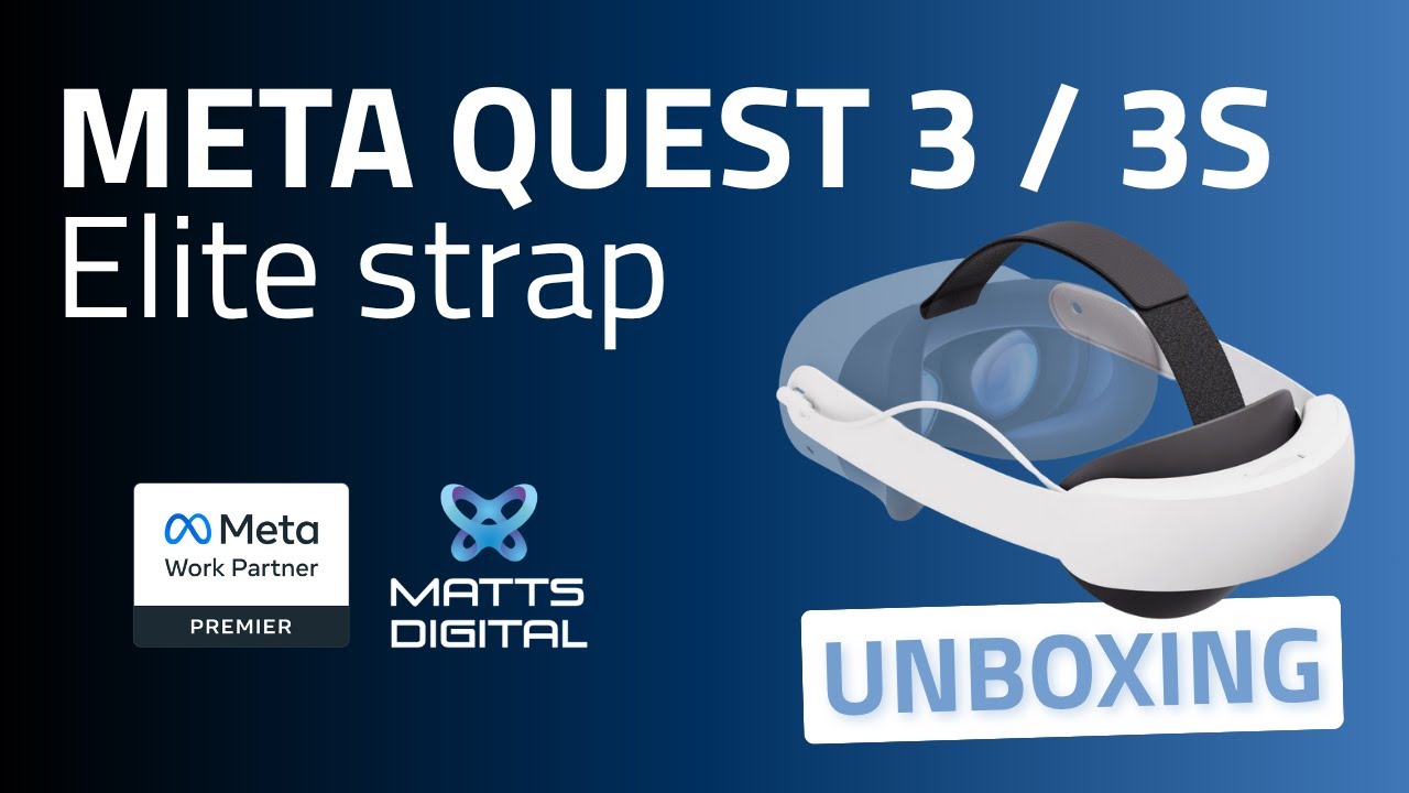 Unboxing - Meta Quest 3 / 3S Elite strap battery - YouTube