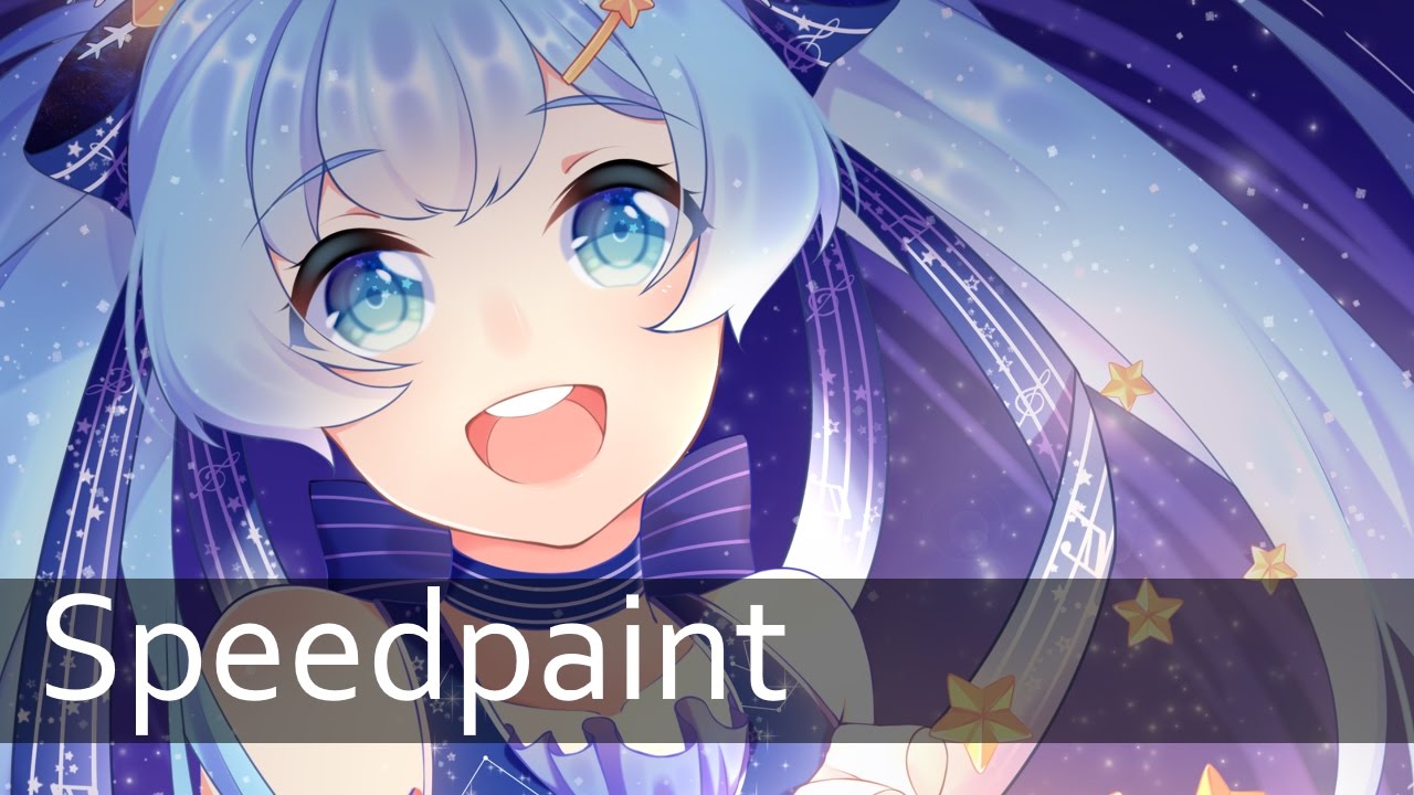 「Speedpaint」雪ミク２０１７：Snow Miku 2017