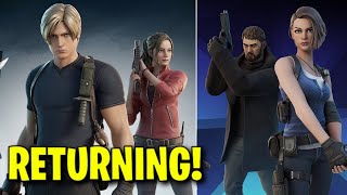 When WILL RESIDENT EVIL SKINS RETURN to FORTNITE ITEM SHOP? (Return Release Date 2026)
