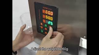 VEVOR Powder Filling Machine - Accurate & Easy Filling for Tea, Grains, Flour & More!