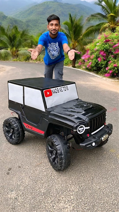 RC 4x4 Jeep ko Thar Banadya 😃