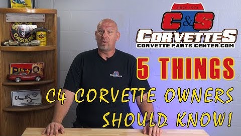 5 Things a C4 Corvette Owner Should Never Do