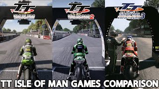 TT Isle of Man: Ride on the Edge 1/2/3 Comparison | Kawasaki ZX 6R