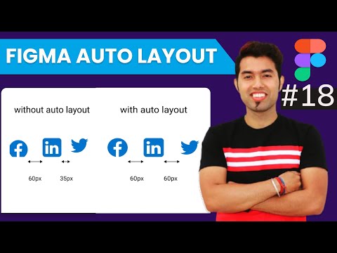 🔴 Figma Auto Layout Responsive | Design more, resize less, with Auto Layout - Figma in Hindi #18