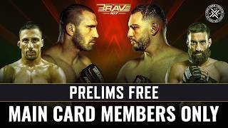 🔴BRAVE CF 107 | Full Live Event | Bulgaria | Prelims Free - Main Card Members Only