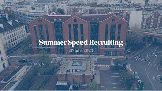 Summer Speed Recruiting | ESLSCA Business School Paris screenshot 2