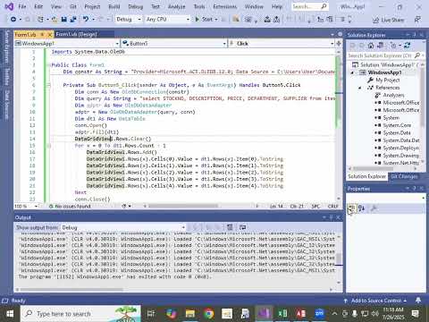 VB NET EXPORT RECORDS IN THE DATABASE TO EXCEL