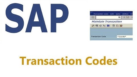 TOP 50 most important SAP TCODES | Most used Transaction codes in SAP for all time