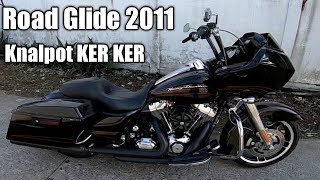 Nyobain HD Road Glide 2011 Knalpot KER KER