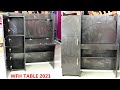 WFH Table Wenge Wood Color Polishing Demo Video,The Product Available In Bangalore Bengaluru