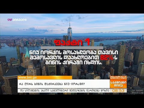 რა ღირს ბინის დაქირავება ნიუ-იორკში?