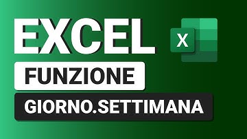 Funzione GIORNO SETTIMANA - Excel Tutorial Italiano