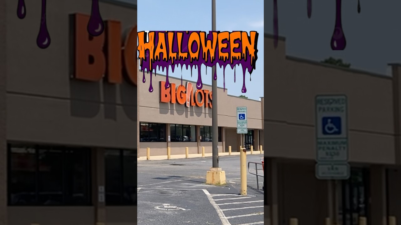 Big Lots Halloween 🎃 2026 Is Here | #halloween #codeorange #shorts