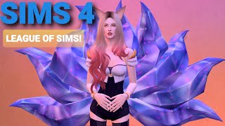 SIMS 4 AHRI 2020 K/DA CC● CREATE A SIM ♡ LOL ● SIMS 4 AHRI 2020 K/DA CC● CREATE A SIM ♡ LOL ●