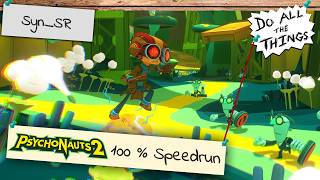 Psychonauts 2 - Do All The Things - GDQ Hotfix Speedruns
