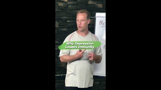 Why Depression Lowers Immunity #shorts