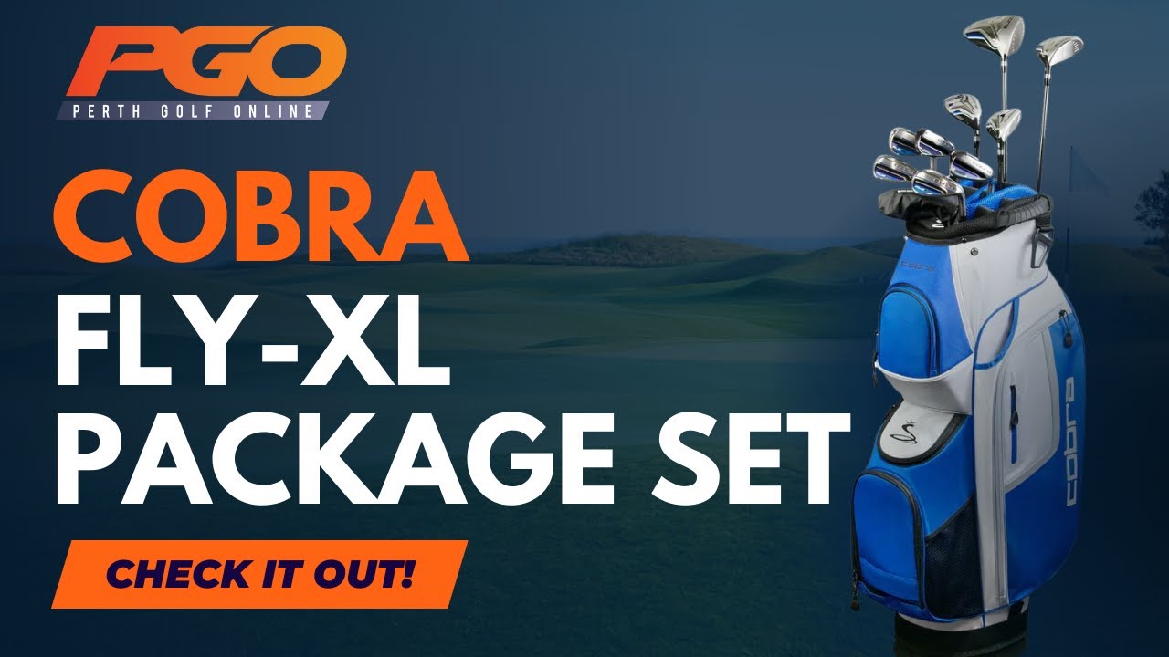 Cobra FlyXL Package Set - Perfect for Beginner Golfers!