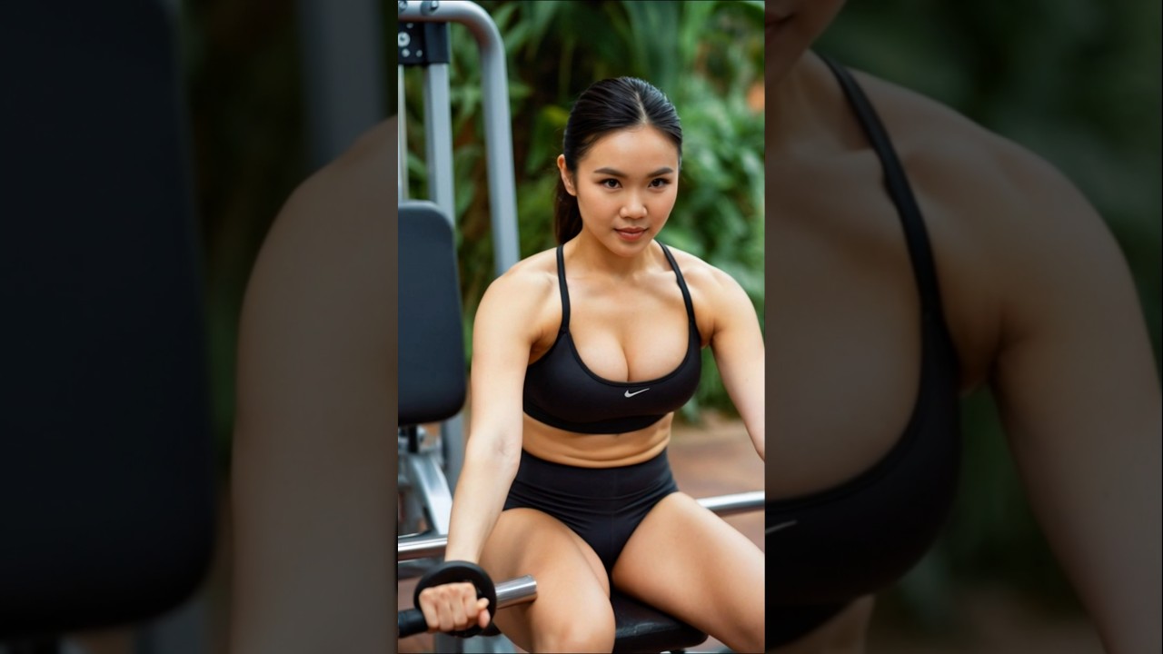 "POV: You See Her at the Gym 😳🔥" #shorts #vietnam #hanumankind #model #viralvideo
