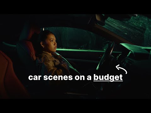 Film Set In Car