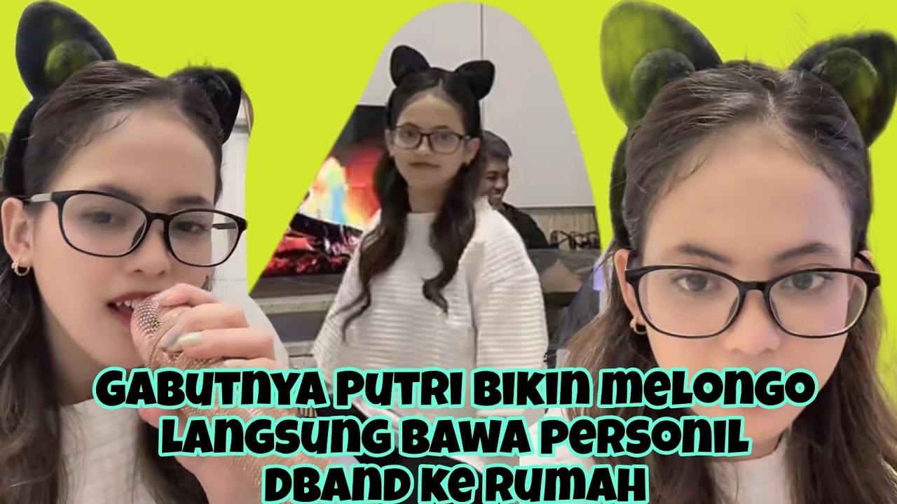 Massya Allah bener2 Sultan nih Putri isnari Gabut aja karaoke ny lgsg  panggil personik D band