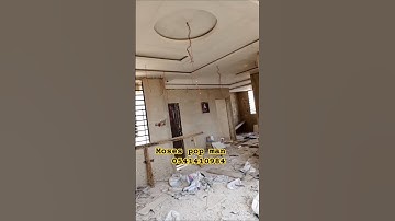 Building in Ghana🇬🇭 pop ceiling design