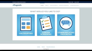 E-Prognosis: Prognostic Models Clinicians Can Use