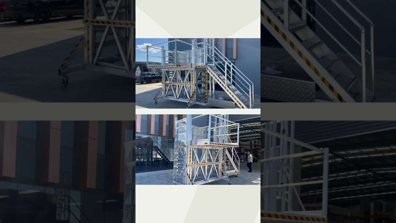 Innovation in Action: The New Electric Adjustable Work Platform | Star Aluminium
