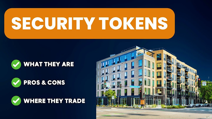 SECURITY TOKENS? | What is a Security Token and how to use them for better investing @HoneyBricks