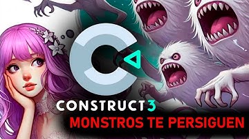 ENEMIGO TE PERSIGUE en CONSTRUCT 3 | TUTORIAL ESPAÑOL