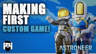 Astroneer -  My First Custom Game AND Impromptu Interview with Joe Tirado From SES | OneLastMidnight screenshot 1