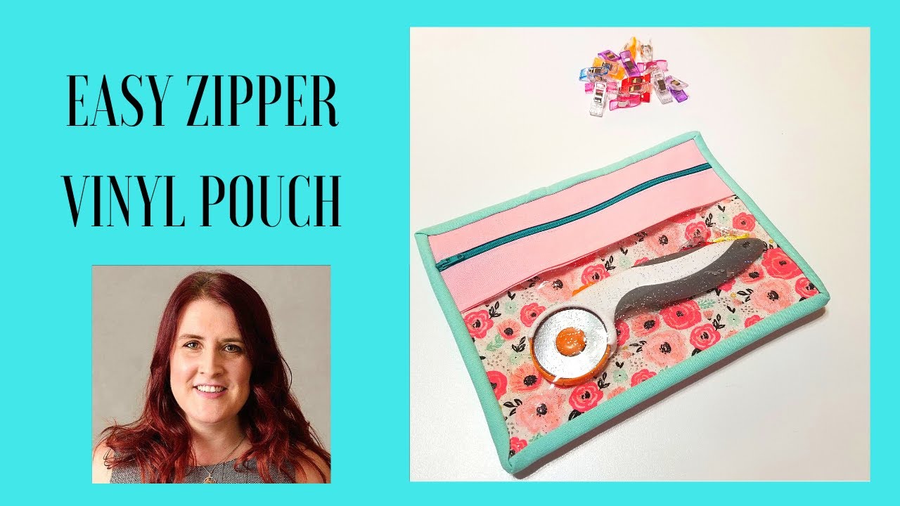 sew a zipper vinyl pouch sewing projects for the beginner on your
