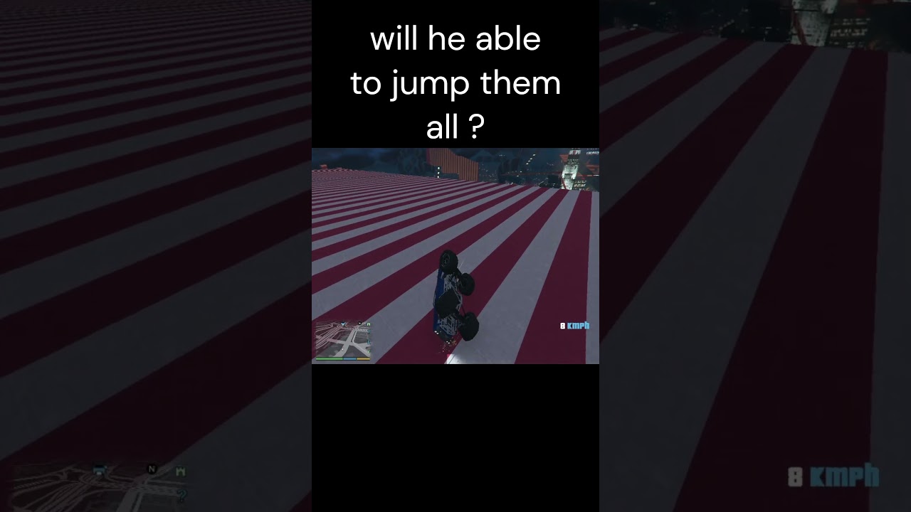 He can jump all tunnels? 