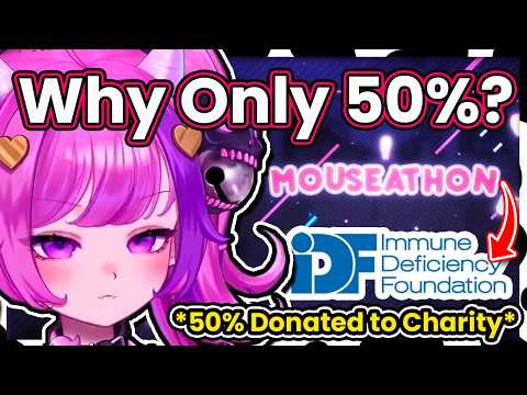 Why Mousey Only Donates 50% of Her Subathon Income