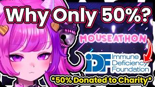 Why Mousey Only Donates 50% of Her Subathon Income