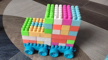 Satisfying DIY Jeep ASMR building blocks/block game/ Lego block #asmr#asmrsounds #buildingblocks