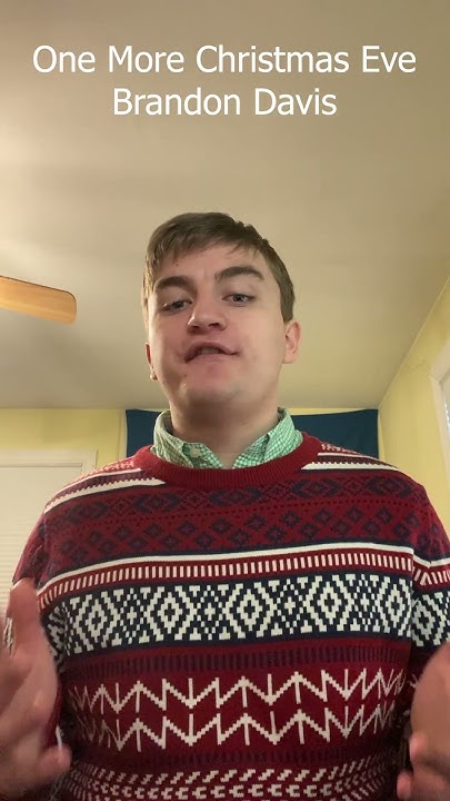 One More Christmas Eve Brandon Davis Lyrics MERRY CHRISTMAS! One More Christmas Eve | Brandon Davis | Review - YouTube