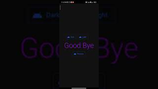 Python KivyMD App Change Light To Dark Theme With Buttons