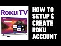 Roku TV Setup Account - How To Create Roku Account - How To Setup Roku Account For Roku TV Help