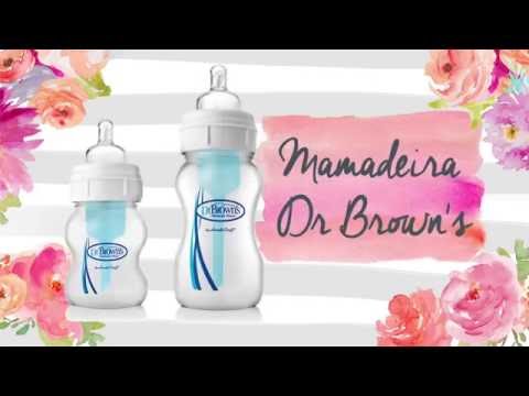 Mamadeiras anti-gases e refluxo da Dr. Browns